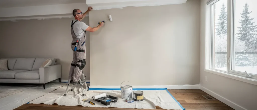 Interior painting in Fort McMurray saves homeowners significant time while delivering a professional finish