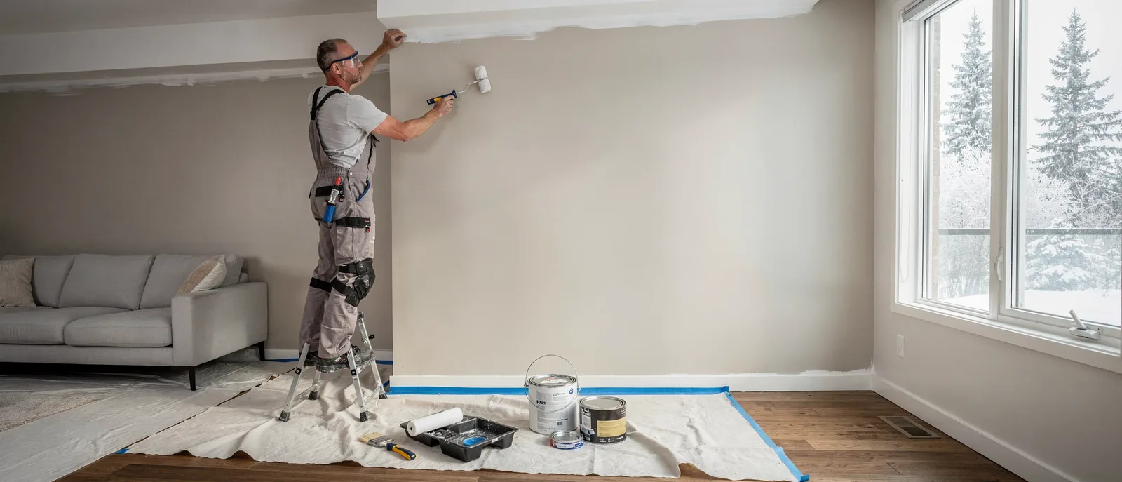 Professional Interior Painting Services in Fort McMurray, Alberta