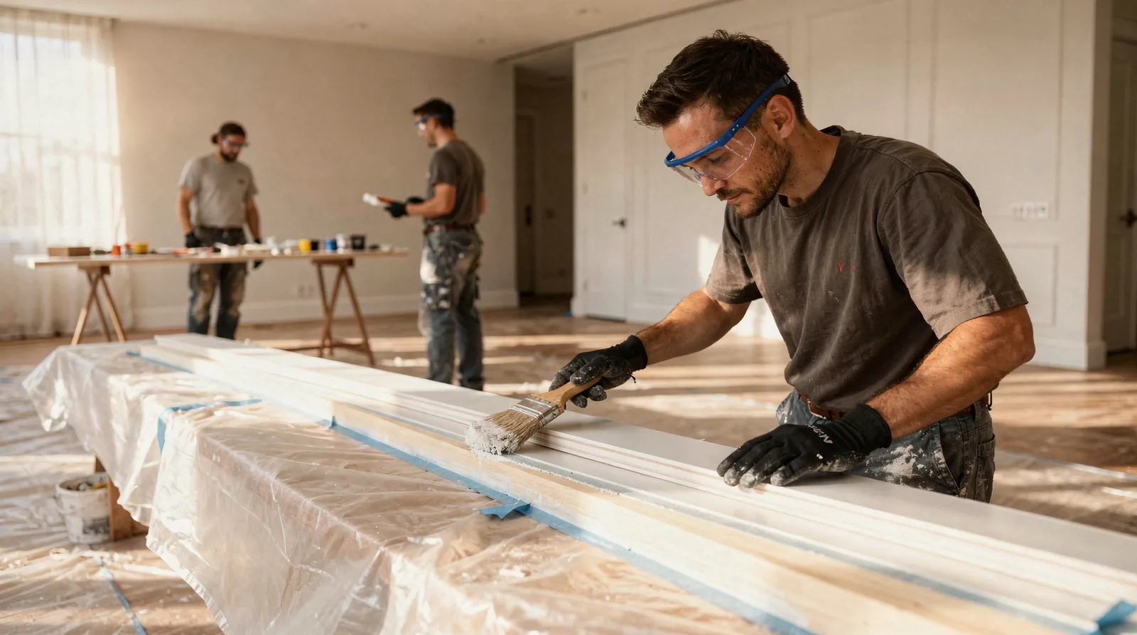 Every project follows a structured process designed for consistency and quality. The team at Walls